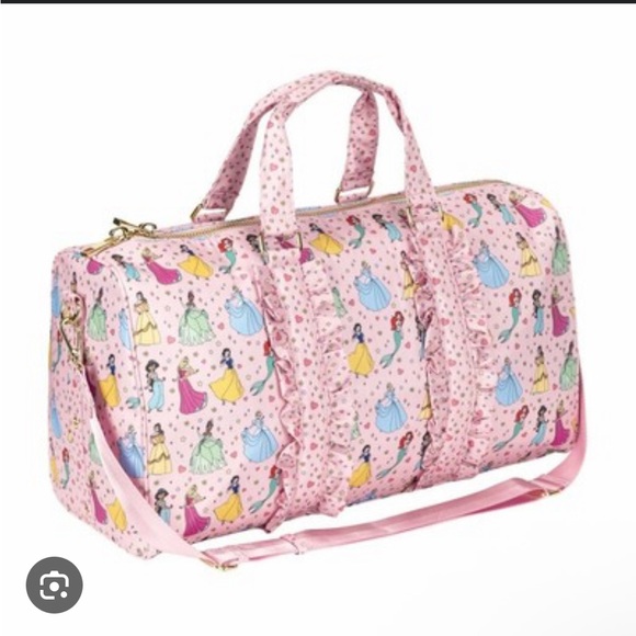 Stoney Clover Lane Handbags - Stoney Clover Lane Pink Princess Pattern Duffel Bag